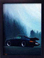 Porsche v Alpách - Roman Sedlák - originál